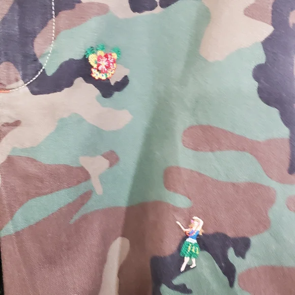 Polo Ralph Lauren Rugged Chino Shorts Surplus Camo Hula Aloha NWT Size 48 B Mens - Picture 2 of 12